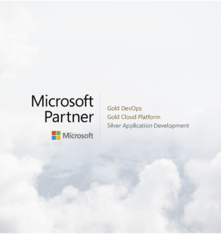Microsoft Gold Partnership logo for cloud migration services